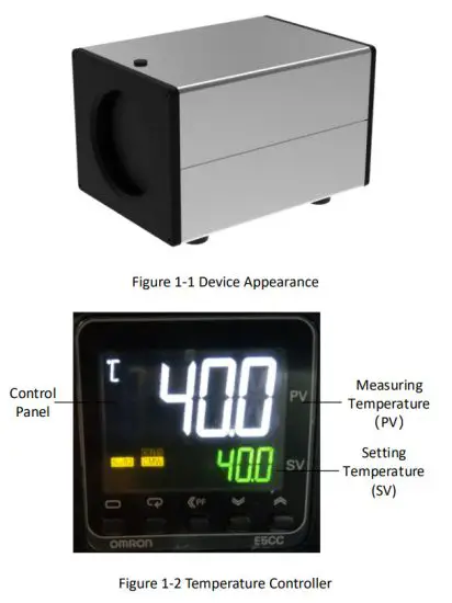 HIKVISION 2TE127 Black Body Calibrator - Panel Introduction