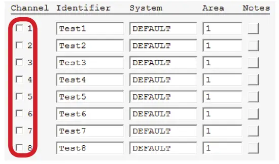 GAMRY INSTRUMENTS ECM8 Electrochemical Multiplexer - checkboxes