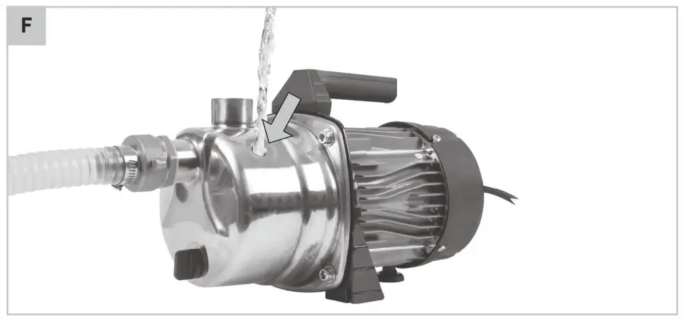 VONROC GP525AC Garden Pump - figure F