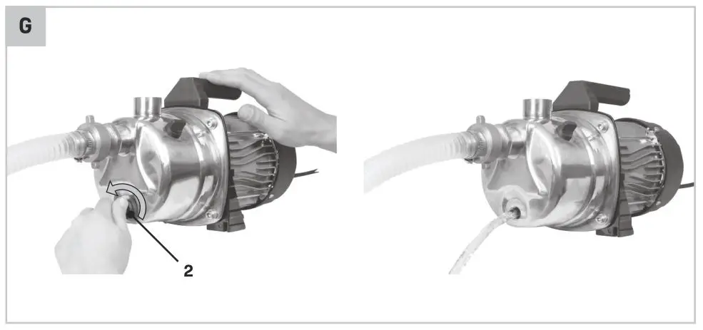 VONROC GP525AC Garden Pump - figure G