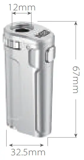 Yocan YKX 83 Uni Twist Vaporizer Box Mod - Specification