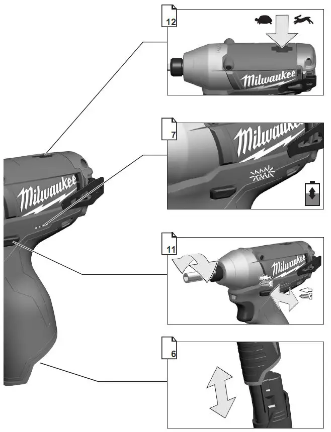 milwaukee M12 CID Cordless Impact Wrench-2