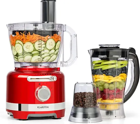 KLARSTEIN 10035486 Luca Food Processor Multifunctional Blender Blender