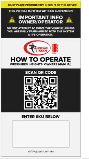 AIRBAG MAN Air Suspension Coil Helper Kit Land Cruiser 200 - fig1