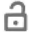 Unlock icon
