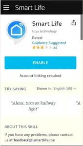 Part 3 - Step 3 Enable the skill