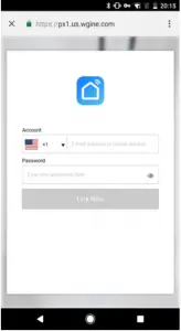 Part 4 - Step 3 Input your Smart Life account and password