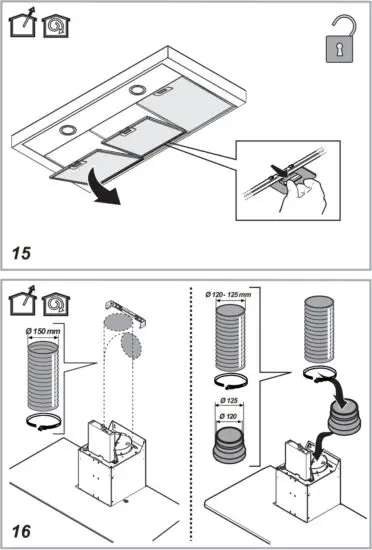 HOTPOINT HHC 6.7F LT X 60cm Ariston Hood - fig11