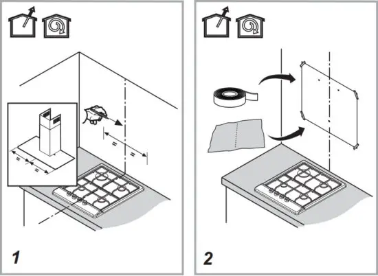 HOTPOINT HHC 6.7F LT X 60cm Ariston Hood - fig5