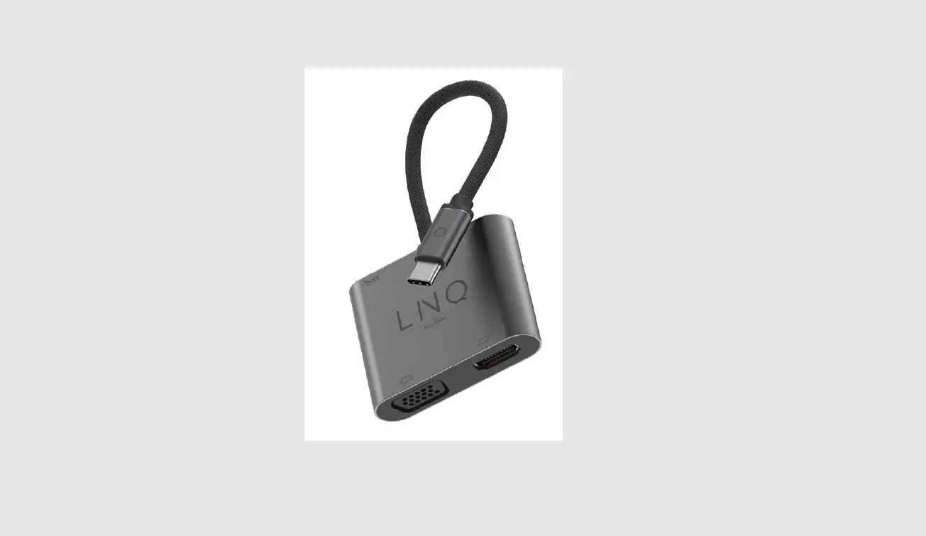 Linq Lq48001 4 In 1 Usb-c Vga-hdmi Adapter User Manual