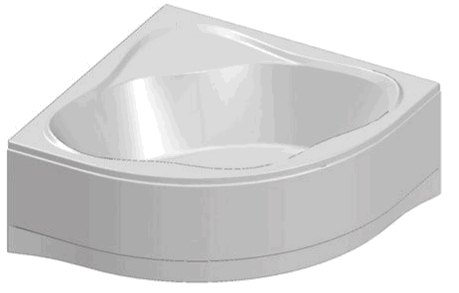 RAVAK NEWDAY1500 NewDay 150x150 Corner Bathtub - fig17