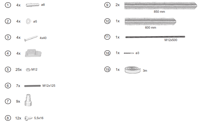 RAVAK NEWDAY1500 NewDay 150x150 Corner Bathtub - fig3