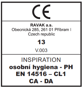 RAVAK NEWDAY1500 NewDay 150x150 Corner Bathtub - icon1
