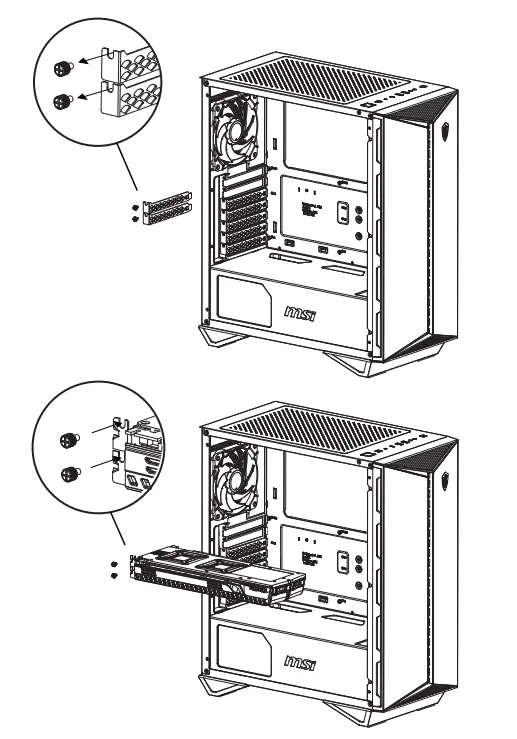msi MPG GUNGNIR 110R Mid Tower Gaming Case-10