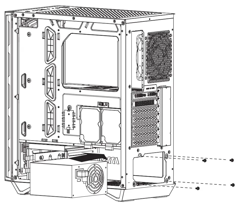 msi MPG GUNGNIR 110R Mid Tower Gaming Case-11
