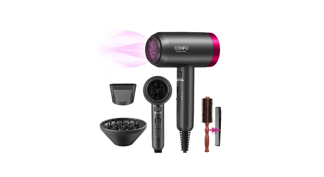 Class Ii 1800w Hair Dryer With Diffuser User Manual