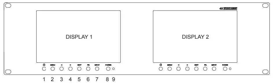 VIEWTEK-LRM-7721-2x7-Inch-HDMI-and-3G-SDI-Rack-Mount-Monitor-fig1