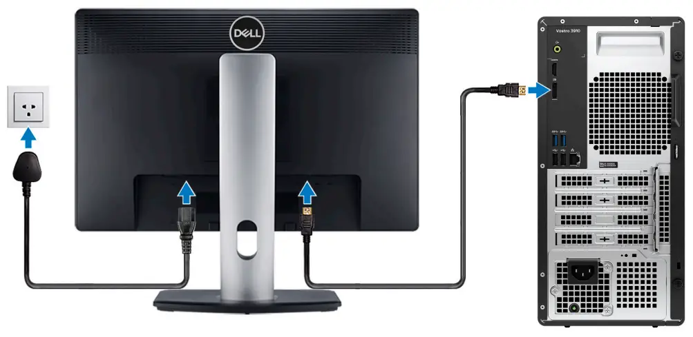 dell D32M Vostro 3910 MT Setup and Specifications - fig 6