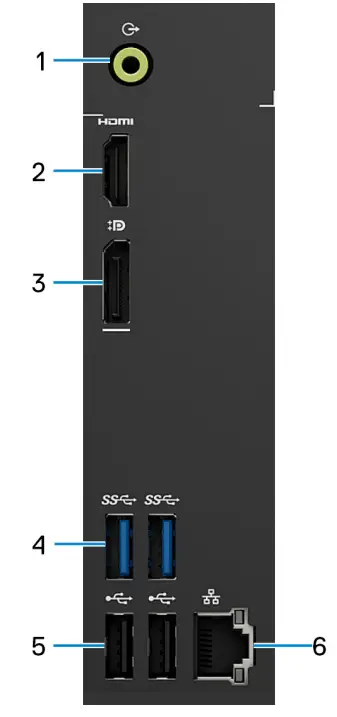 dell D32M Vostro 3910 MT Setup and Specifications - fig