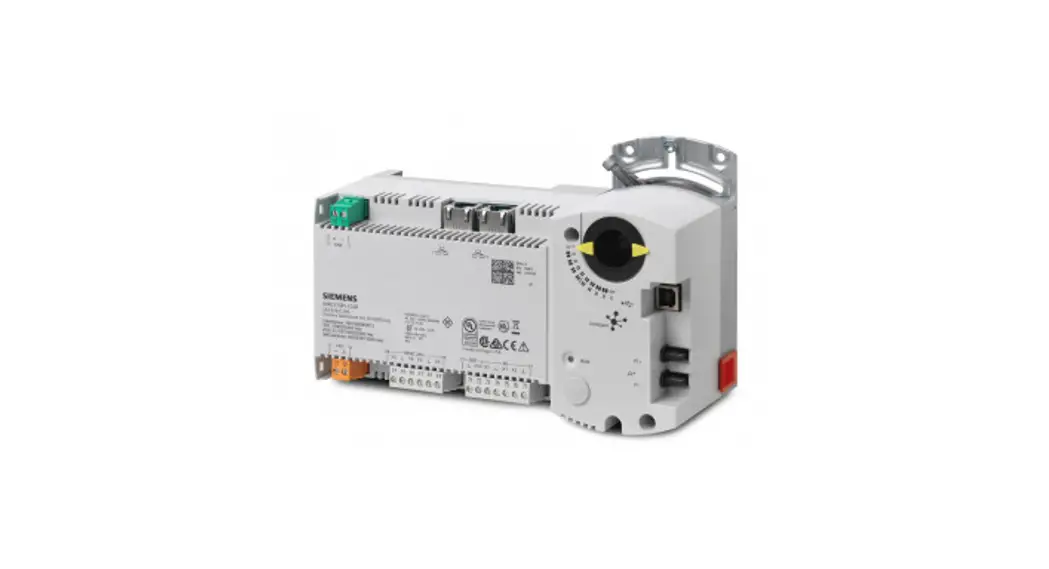 Siemens Dxr1.e09pdz Compact Actuating Room Automation Stations, Bacnet/ip, Ac 24 V User Manual
