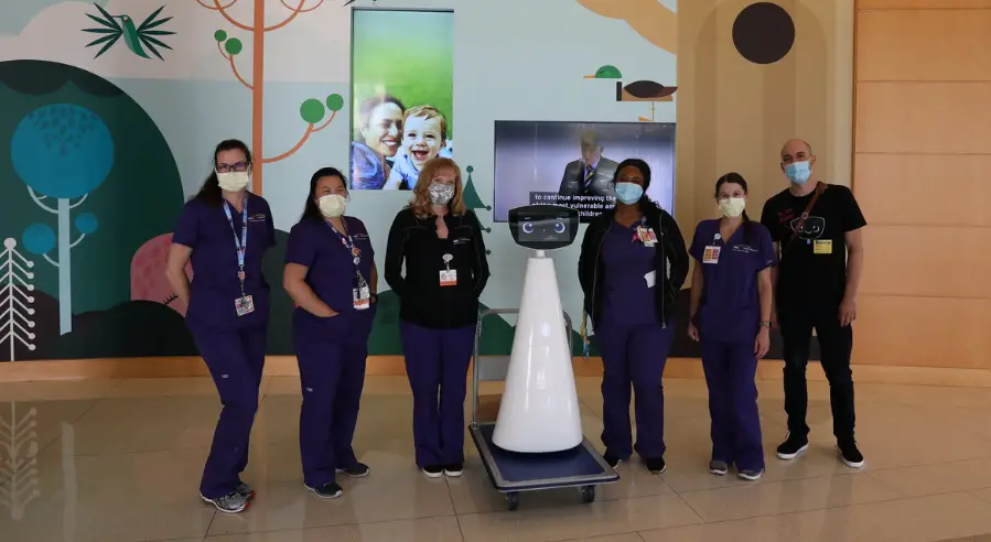 Beijing Robin Technology 98291 Robin Hotel Service Robot