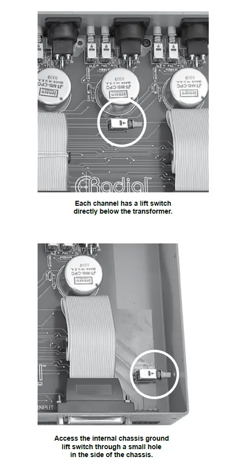 Radial OX8-r 8-Channel Microphone Splitter FIG 11