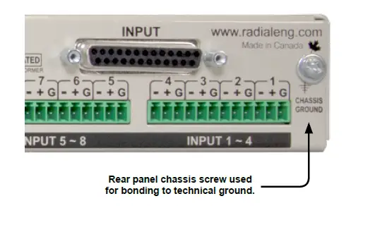 Radial OX8-r 8-Channel Microphone Splitter FIG 12