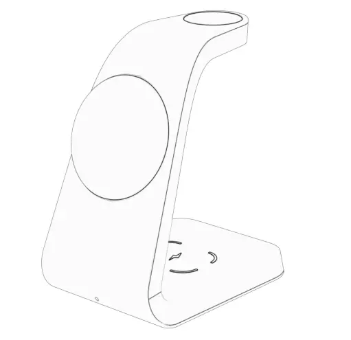 Shenzhen Powerqi Technology LM11 3-In-1 Wireless Charging Station-1