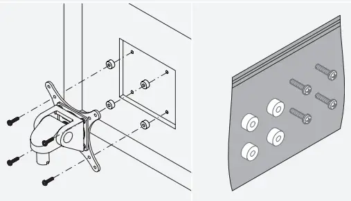 innovative FlexMount 8318 Monitor Arm with Handle Brackets - fig12