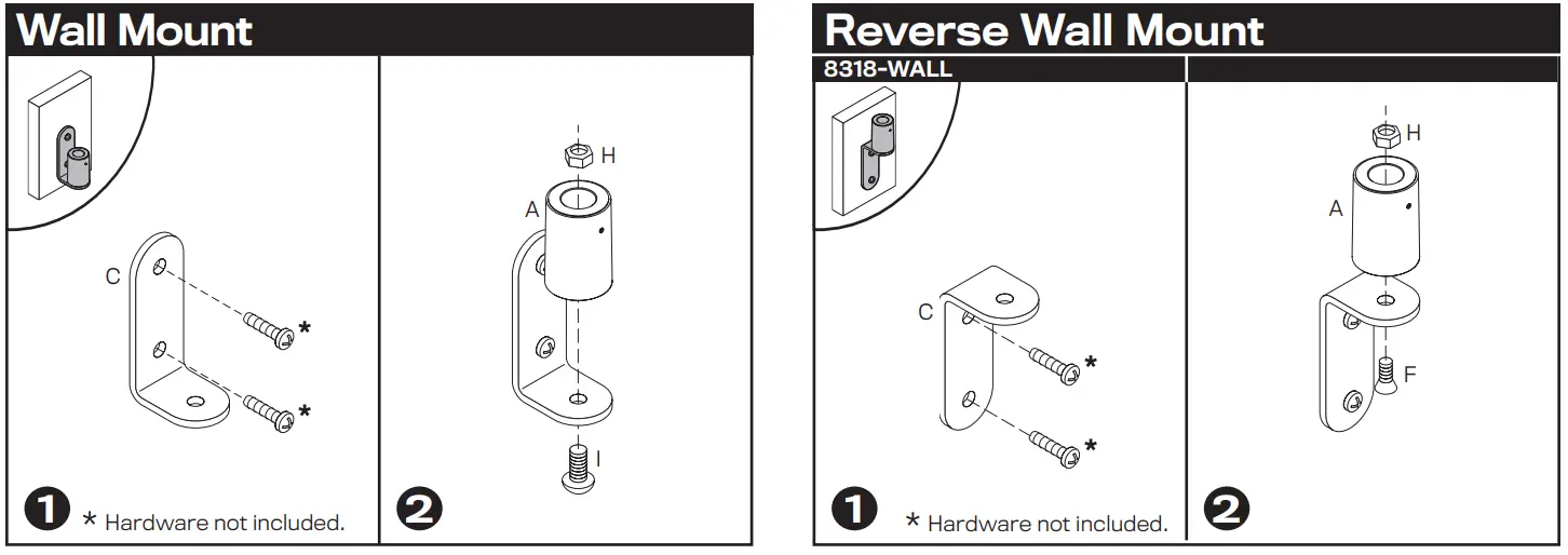 innovative FlexMount 8318 Monitor Arm with Handle Brackets - fig2