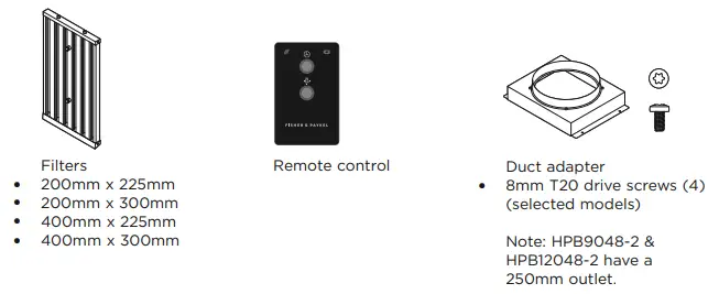 FISHER PAYKEL HPB9048-1 Integrated Range Hood-fig14