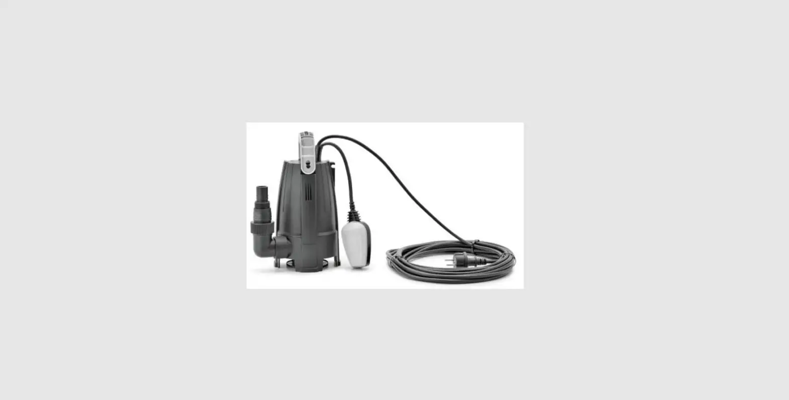 Pontec Pondodrain Mud 8000 Effluent Sump Pump Instruction Manual