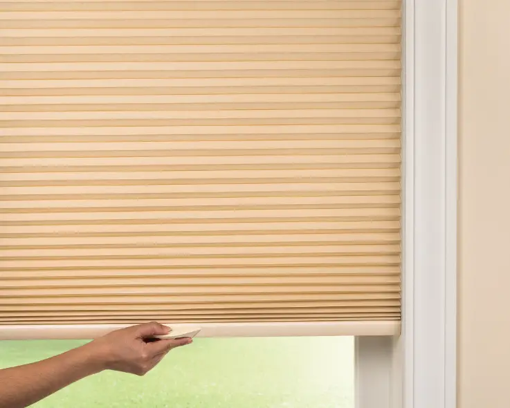 ALTA Honeycomb Shades Cordless Lift System