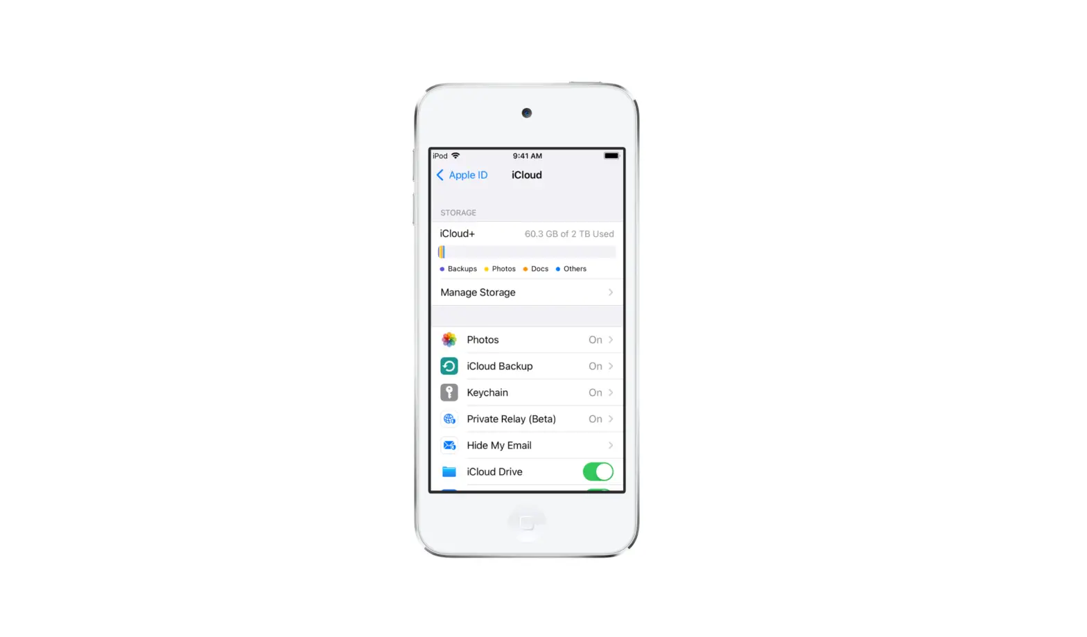 Manage Apple Id And Icloud Settings On Ipod Touch Manage Apple Id And Icloud Settings On Ipod Touch