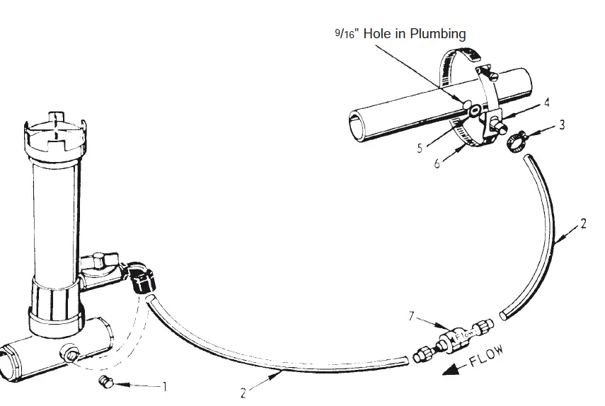 PENTAIR 320 Rainbow Automatic Inline Chlorinator FIG (4)