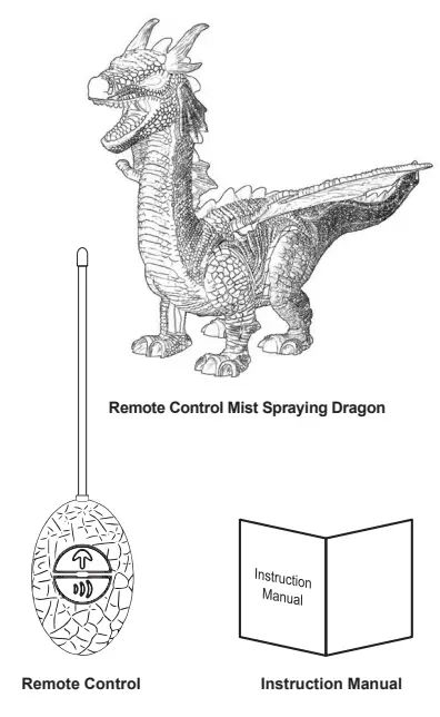 discovery kids ET 0358C New RC Dragon with Wing IM - Fig