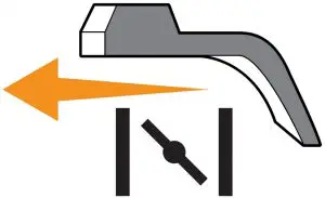 Move the choke lever to the “CHOKE” position