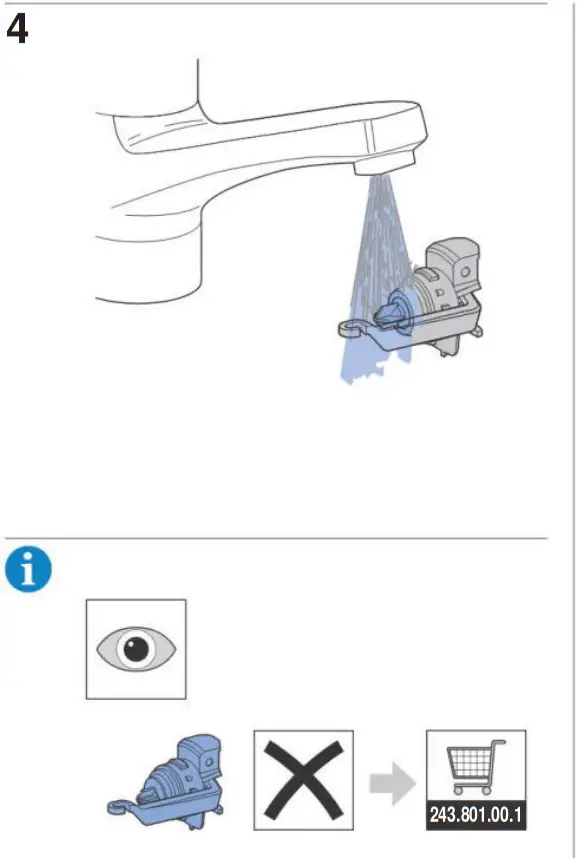 GEBERIT 333 Nipple Toilet Side Fill Valve - Fig 2