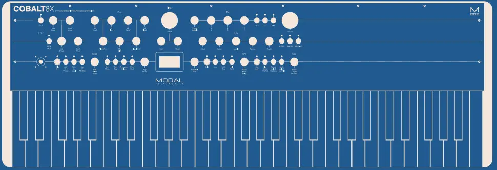 COBALT 8 voice Extended Virtual Analog Synthesiser -