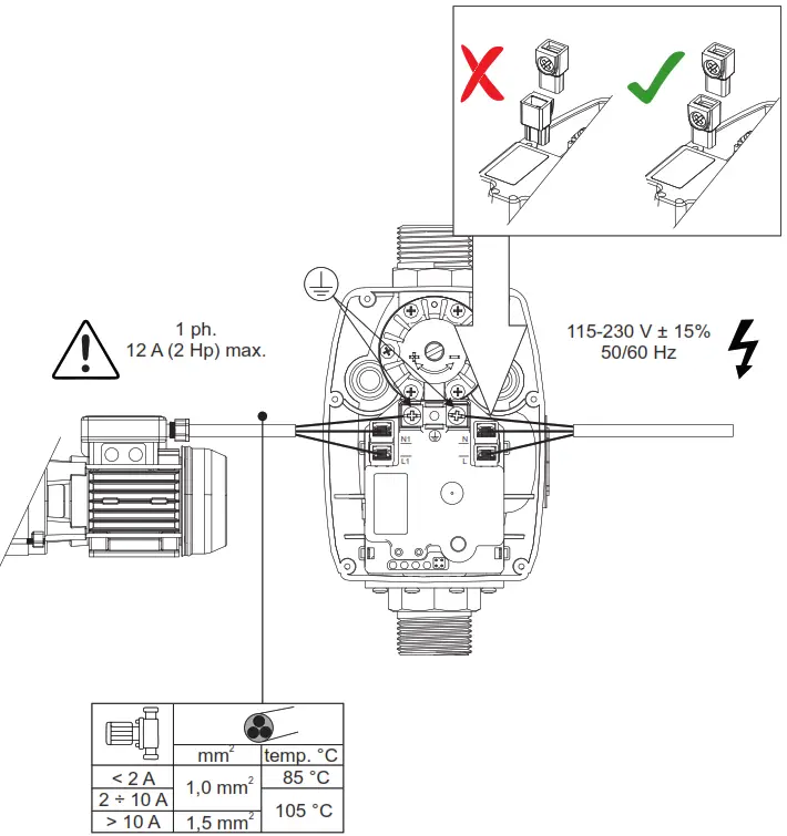 italtecnica Brio 2000 Tank Flow Switch - 6