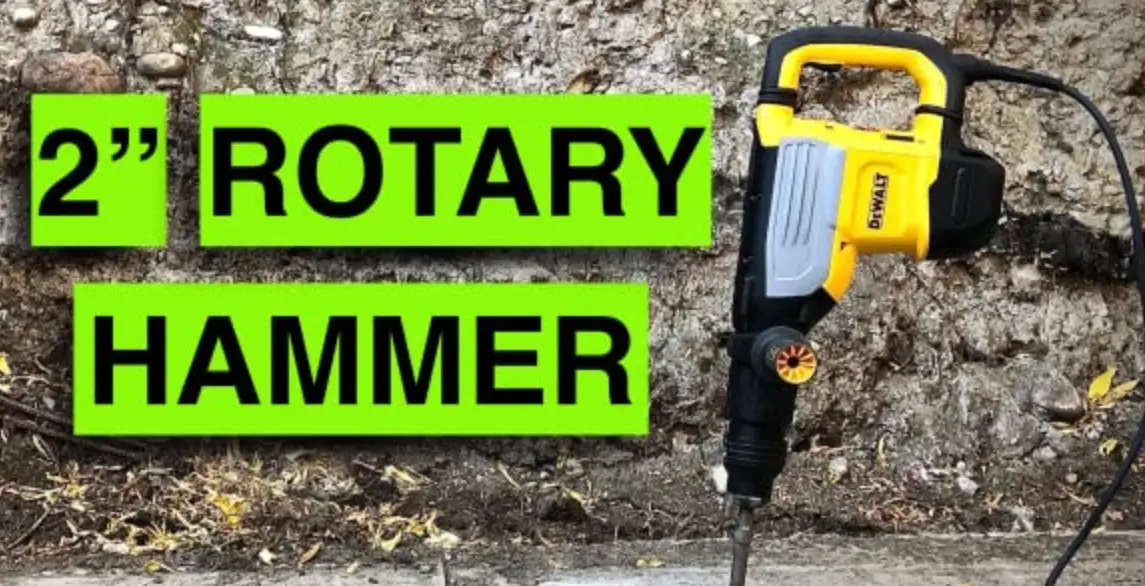 Dewalt D25481 Heavy Duty Rotary Hammer Instructions