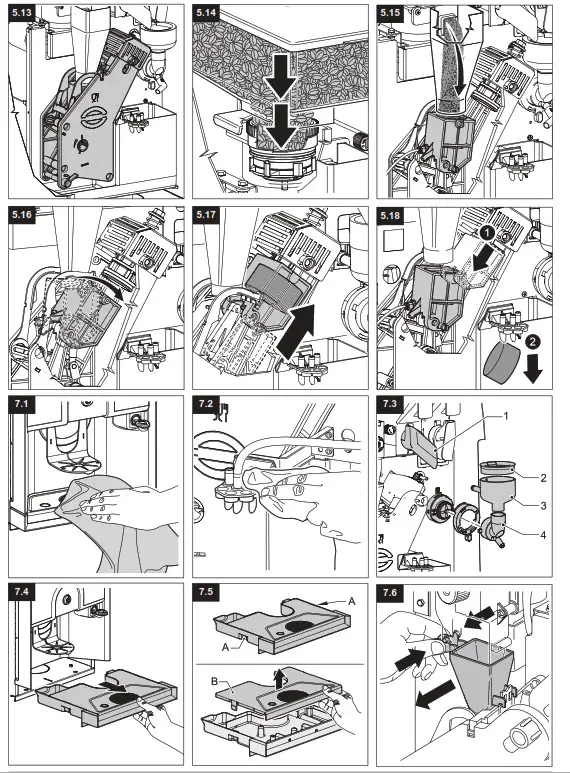 Bianchi Vending D93 Gaia Style Touch 7 Vending Coffee Machine - fig 20
