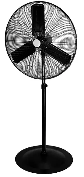 TORNADO HI-FAN-30POF-WR-1P 30 Inch Outdoor Rated Water Resistant Metal Oscillating Pedestal Fan