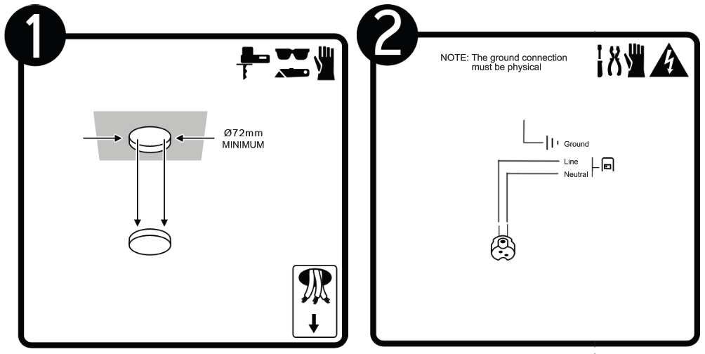 tecnolite YD-330 Empotrado Interior - 2
