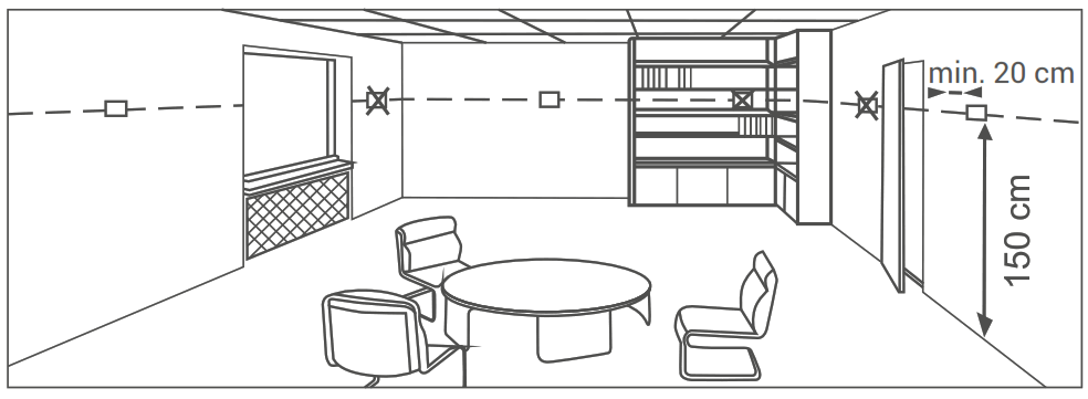 GENERAL Life ARUNA 300S RF Wireless Room Thermostat - 6