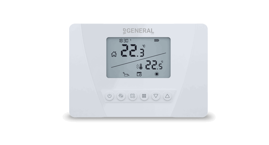 General Life Aruna 300s Rf Wireless Room Thermostat User Guide