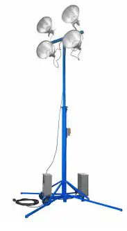 LARSON ELECTRONICS WAL-C-4XM Portable Light Tower - . Replace the seal, glass lens and outer ring