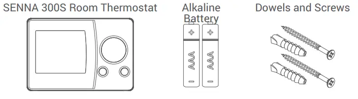 GENERAL LIFE SENNA 300S Ignite Digital Room Thermostat - fig 1
