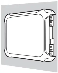 When installing the amplifier