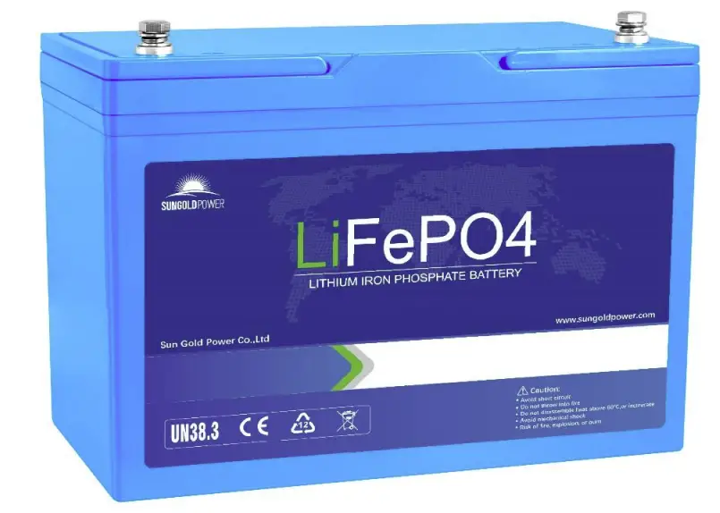 SUN GOLD POWER 12/24V LiFePO4 Battery